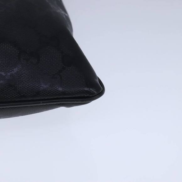 GUCCI GG implementation Shoulder Bag Silver Black 201446 Auth yk16256 - Picture 16 of 16